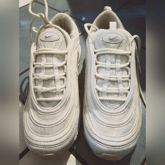Nike Air Max 97 Triple White 921733-100 Men's Women's